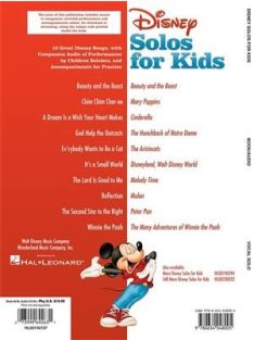 Disney Solos For  Kids - Vocal Solo