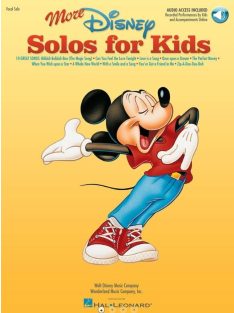 MORE  Disney Solos For Kids - Piano/Vocal With CD