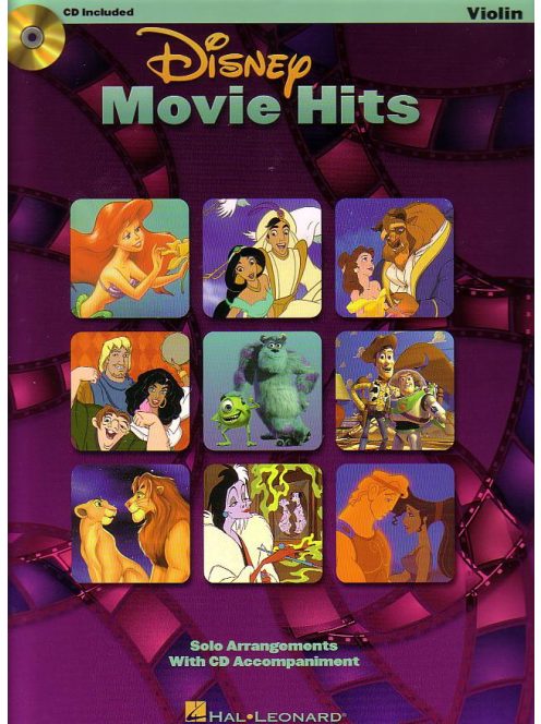 Disney Movie Hits - violin-AUDIO ACCESS INCLUDED