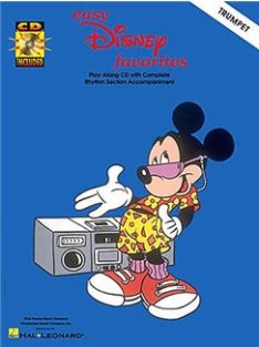 Easy Disney Favorites Trumpet- CD melléklettel