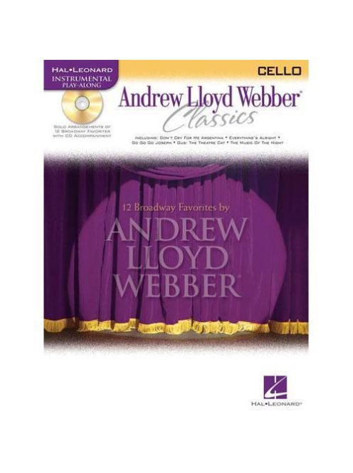 Andrew Lloyd Webber Classics- alt szaxofonra- CD melléklettel
