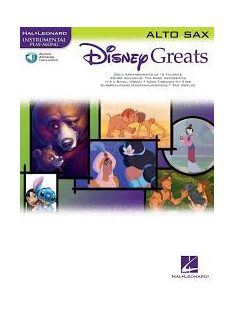   Disney Greats: ALTO SAX - Solo Arrangements of 15 Favorite Songs with CD Accompaniment