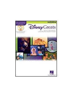   Disney Greats:  Instrumental Play-Along: Horn- CD melléklettel