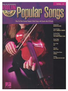 Play-Along Popular Songs Vol.2. Violin- CD melléklettel