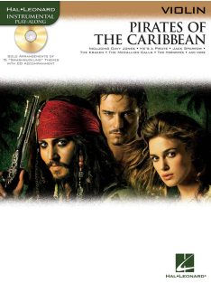   Klaus Badelt:  Pirates of the Caribbean:  Instrumental Play-Along-CD melléklettel