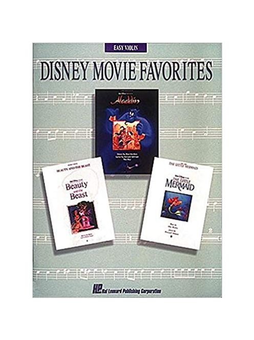 Disney Movie Favorites Instrumental Solo Easy Violin