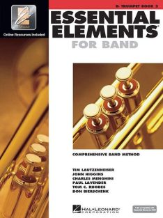   Essential Elements For Band (Comprehensive Band Metod):  Bb Trumpet Book 2- CD melléklettel