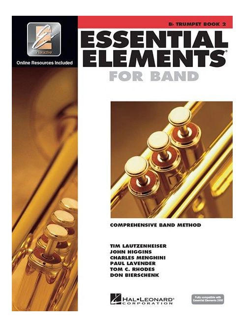 Essential Elements For Band (Comprehensive Band Metod):  Bb Trumpet Book 2- CD melléklettel