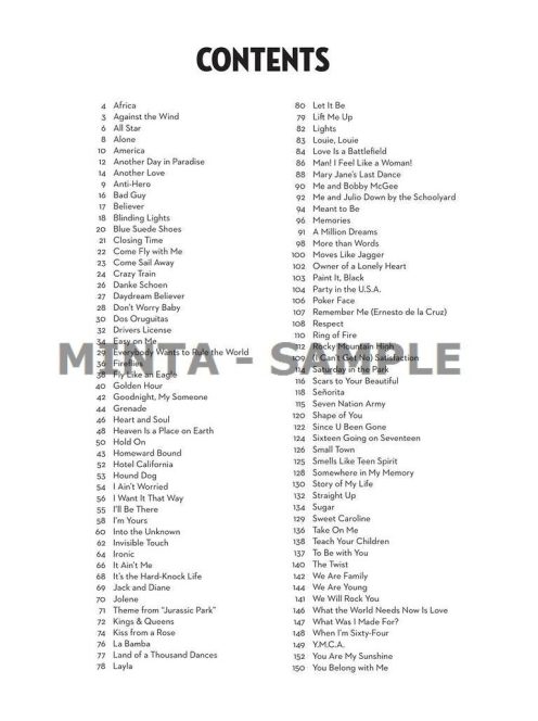 101 Simple Songs for Trumpet