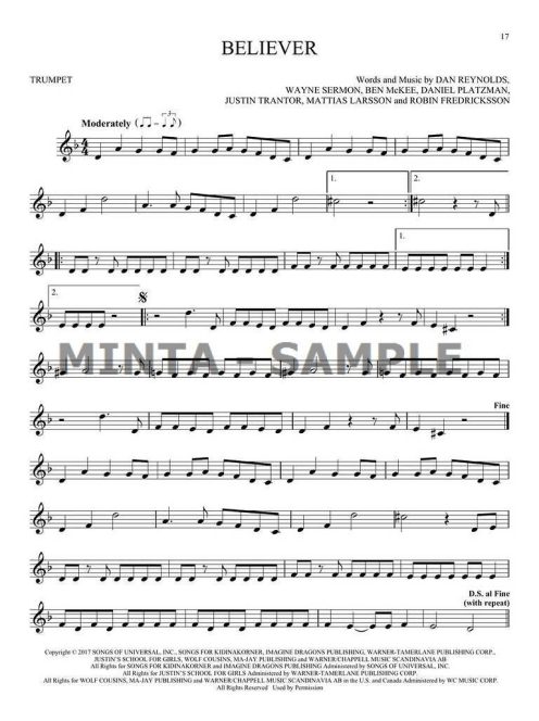 101 Simple Songs for Trumpet