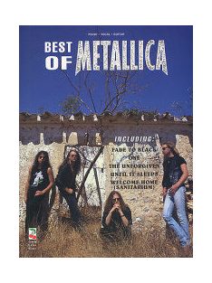 Metallica:  The Best Of-piano-vocal-guitar