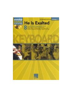   Worship Band Play-Along Vol.4 : He Is Exalted-vallásos dalok CD melléklettel