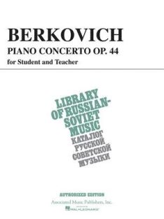 Berkovich: Piano Concerto op.44 for Student and Teacher