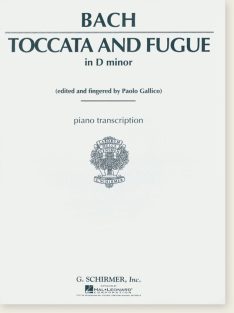 Bach, Johann Sebastian: Toccata and Fugue in D Minor BWV565