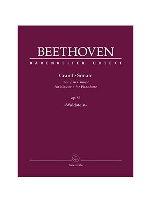 Beethoven, Ludwig van: Piano Sonata No. 21 C major op. 53 [Waldstein]
