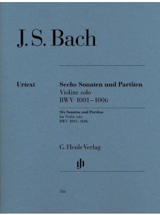   Johann Sebastian Bach:  Sonatas and Partitas BWV 1001-1006 for violin solo