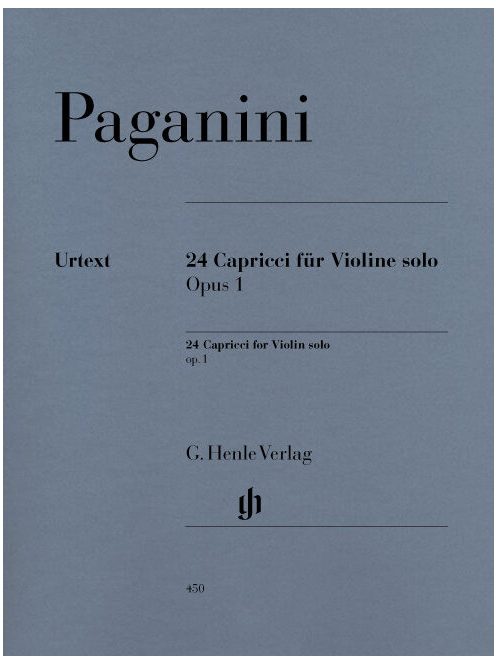 Paganini, Niccolo: 24 Capricci op. 1
