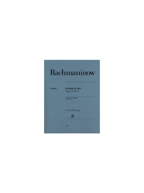 Rachmaninov, Sergey Vasilyevich: Prelude