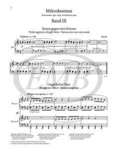 Bartók Béla: Mikrokosmos Vol.III.IV.