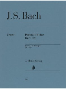 Bach, Johann Sebastian: Partita no. 1 B flat major BWV 825
