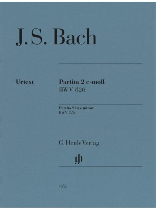 Bach, Johann Sebastian: Partita no. 2 c minor BWV 826