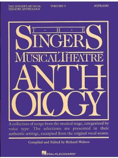   The Singers Musical Theatre-ANTHOLOGY-ének kotta, zongorakísérettel