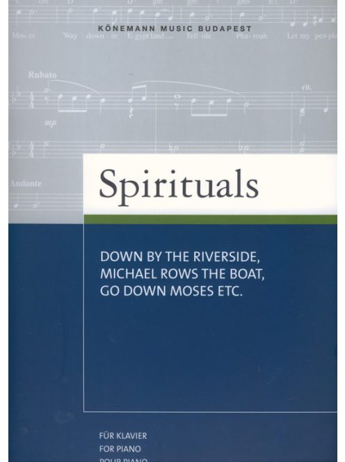 Wolf péter:  Spirituálék zongorára - szöveggel
