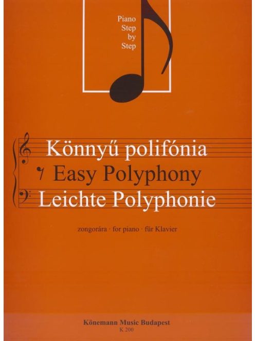 Lakos Ágnes:  Könnyű polifónia zongorára