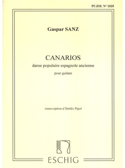 E.Pujol:Sanz Canarios Pujol 1035 Guitare