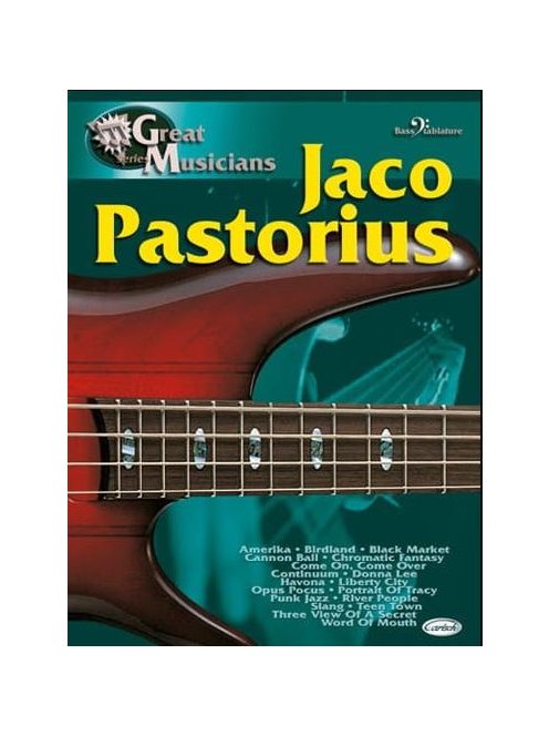 Jaco Pastorius:  Great Musicians bass tablature