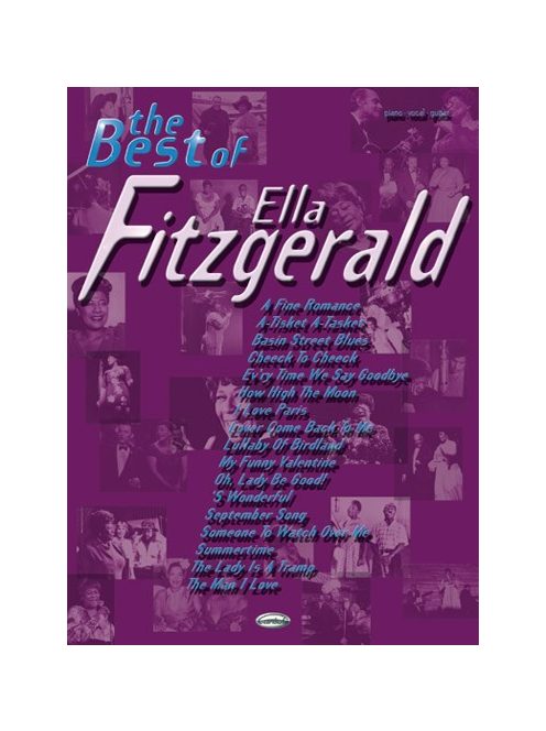 The Best of Ella Fitzgerald-piano-vocal-guitar