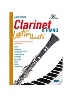   Latin Duets-klarinét kotta zongorakísérettel, CD melléklettel