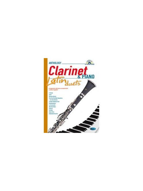 Latin Duets-klarinét kotta zongorakísérettel, CD melléklettel