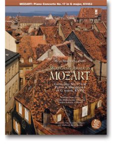   Wolfgang Amadeus Mozart:  Concerto No.17 for Piano & Orcherstra in G Major, KV453-CD melléklettel