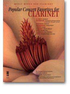   Népszerű előadási darabok klarinétra zenekari kísérettel- CD melléklettel