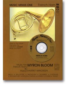   Myron Bloom,Harriet Wingreen:  Beginning French Horn Solos, vol. II