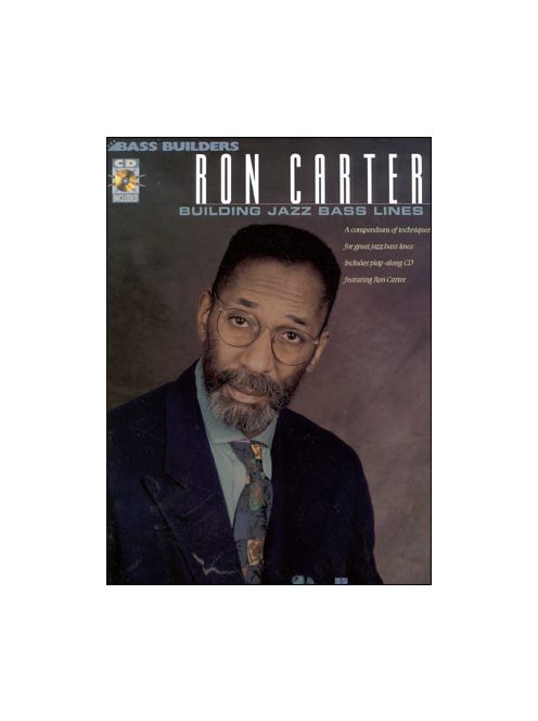 Ron Carter:  Building Jazz Bass Lines (Bass Builders) HL00841240