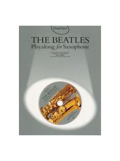 The Beatles Playalong for saxophone includes CD