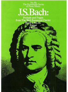   J.S.Bach: Prelude and Fuge from The Well-Tempered Clavier Book 2 No. 12, Fugue 3 Voices