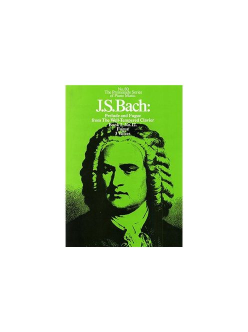J.S.Bach: Prelude and Fuge from The Well-Tempered Clavier Book 2 No. 12, Fugue 3 Voices