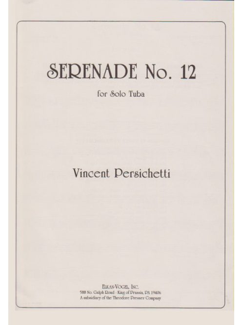 Persichetti, Vincent: Serenade No.12
