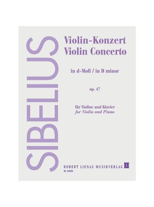 Sibelius, Jean: Violin-Concerto D minor
