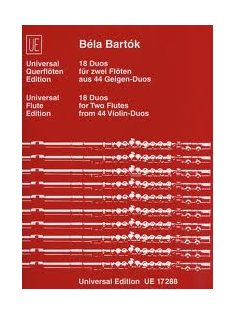 Bartók: 18 duó két fuvolára