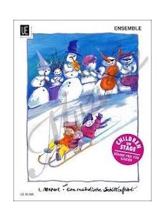   Leopold Mozart:  Eine musikalische Schlittenfahrt-Children on Stage-partitúra és szólamok