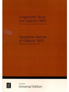 Galántai táncok 1803-zongorára (28 tánc)