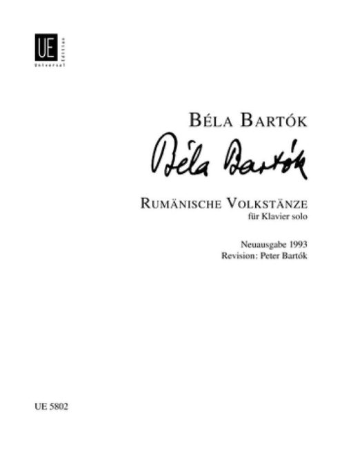 Bartók Béla:  Román népi táncok