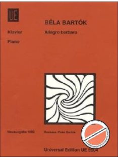 Bartók Béla:  Allegro Barbaro für Piano solo