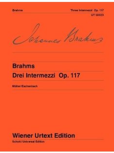 Johannes Brahms:  Drei Intermezzi Op. 117