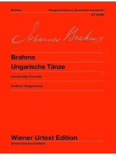 Johannes Brahms:  Magyar táncok-zongorára