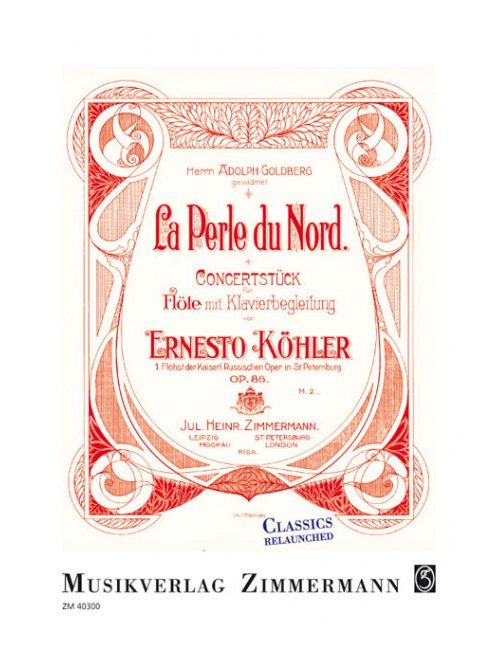 Ernesto Köhler: La Perle du Nord op.86